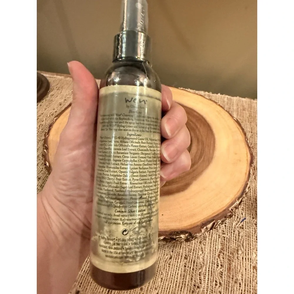 WEN by Chaz Dean Sweet Almond‎ Mint Replenishing Treatment Mist - 6 Oz   Sealed